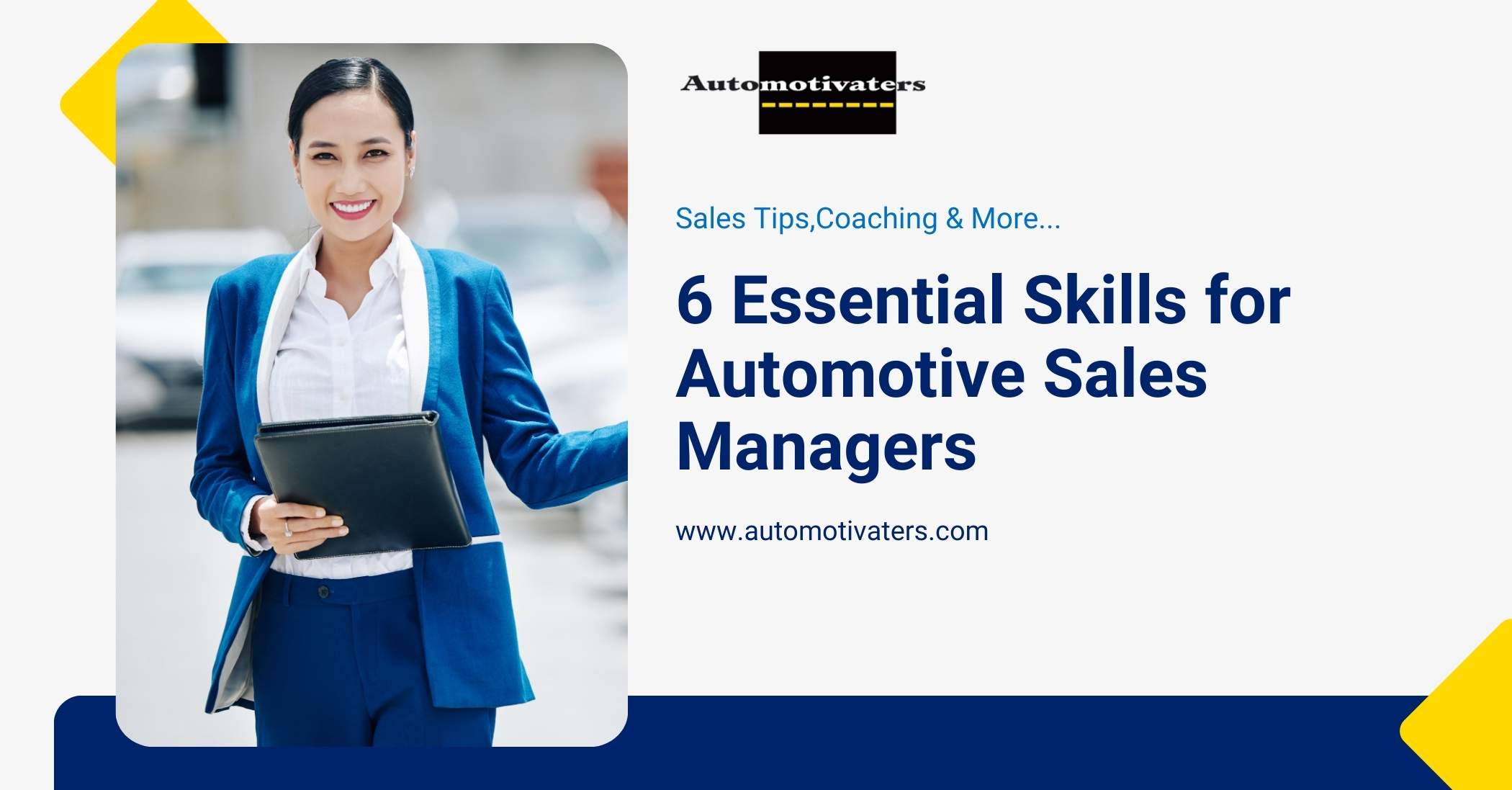 Skills for Automotive Sales Managers