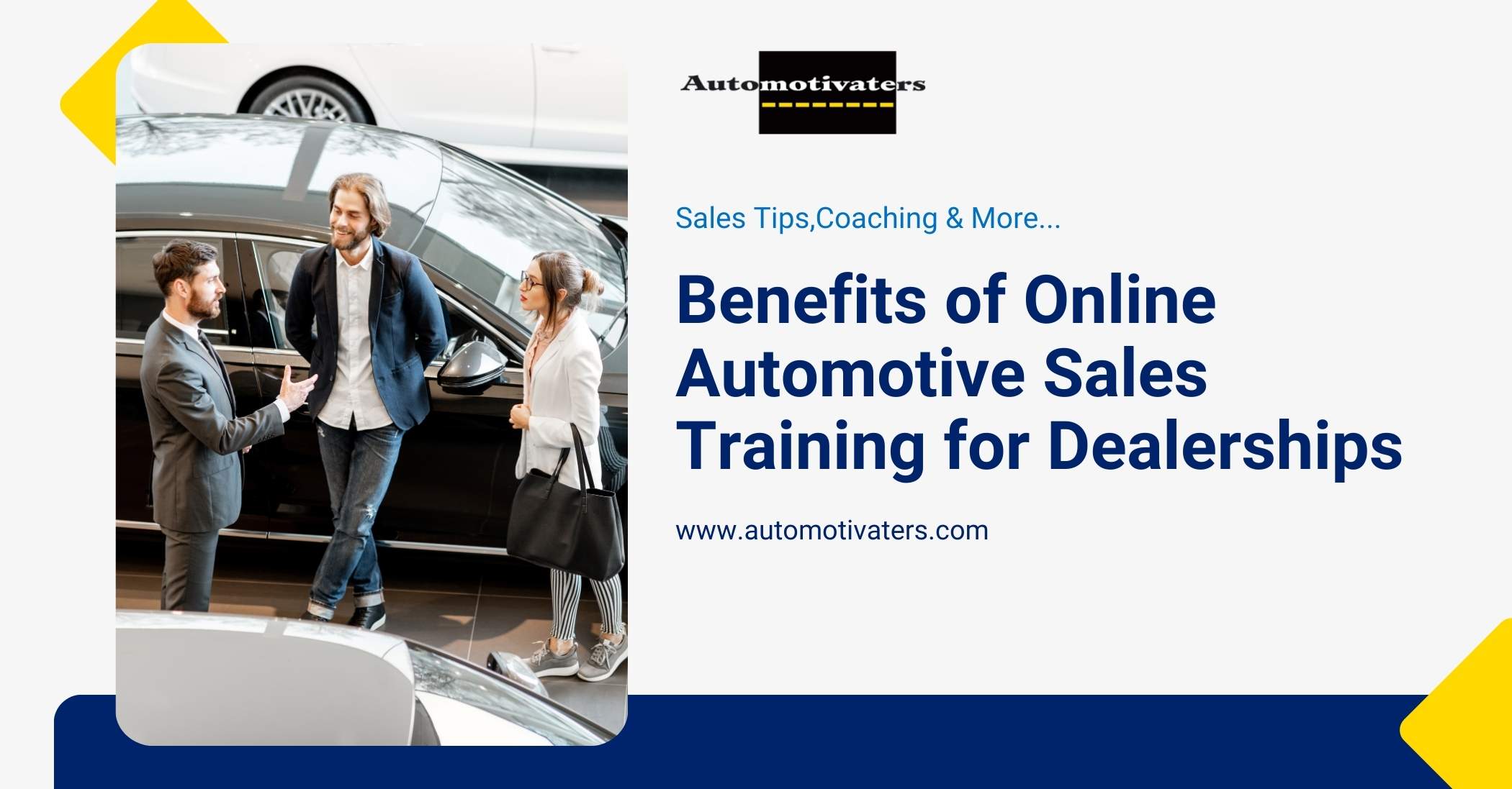 Benefits of Online Automotive Sales Training for Dealerships