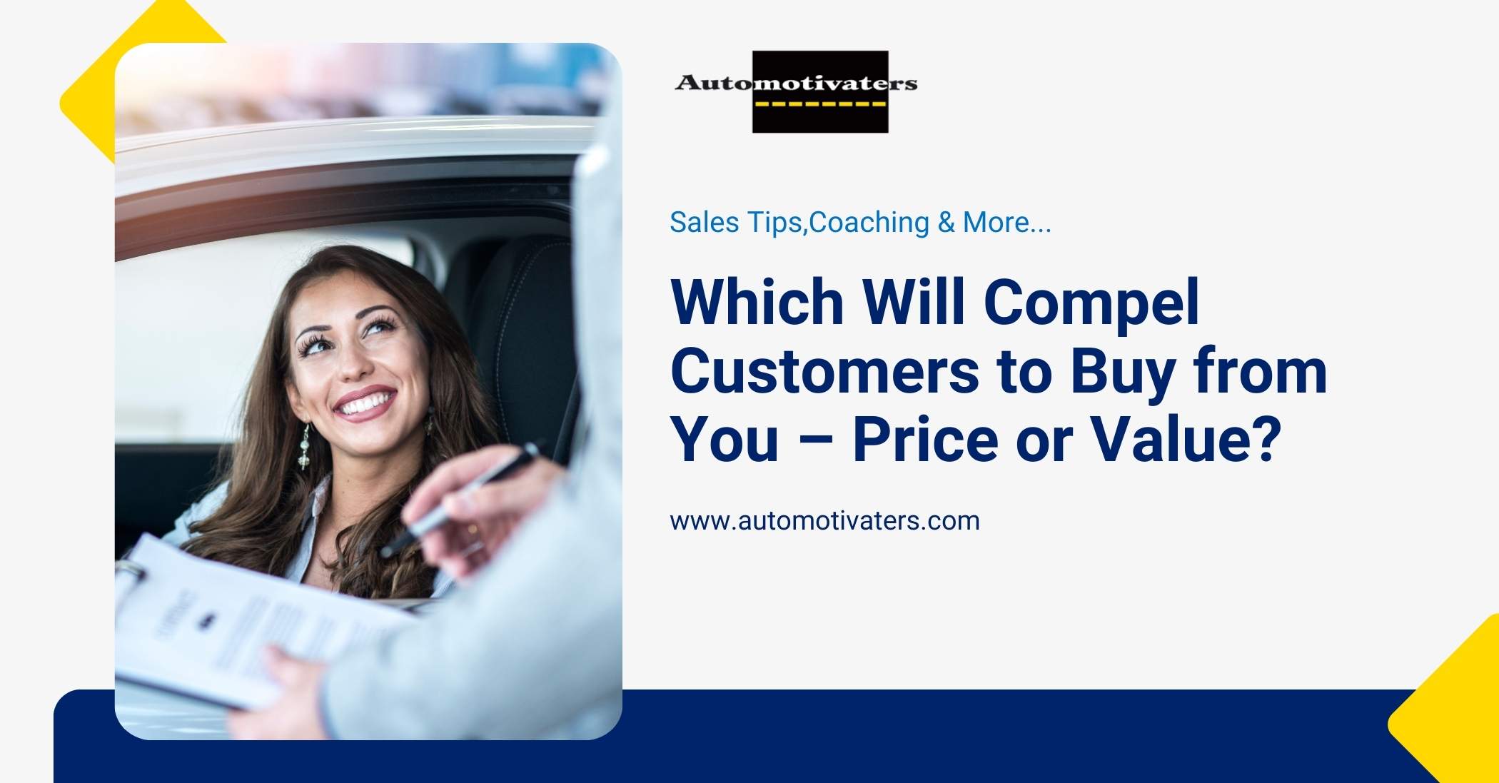 Which Will Compel Customers to Buy from You—Price or Value?