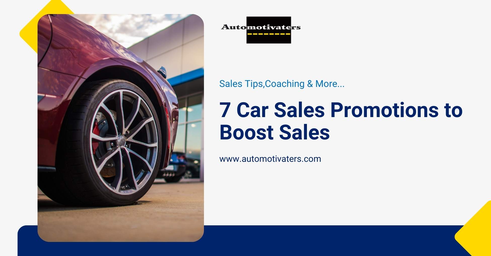 Promotion Ideas for Automotive Dealerships