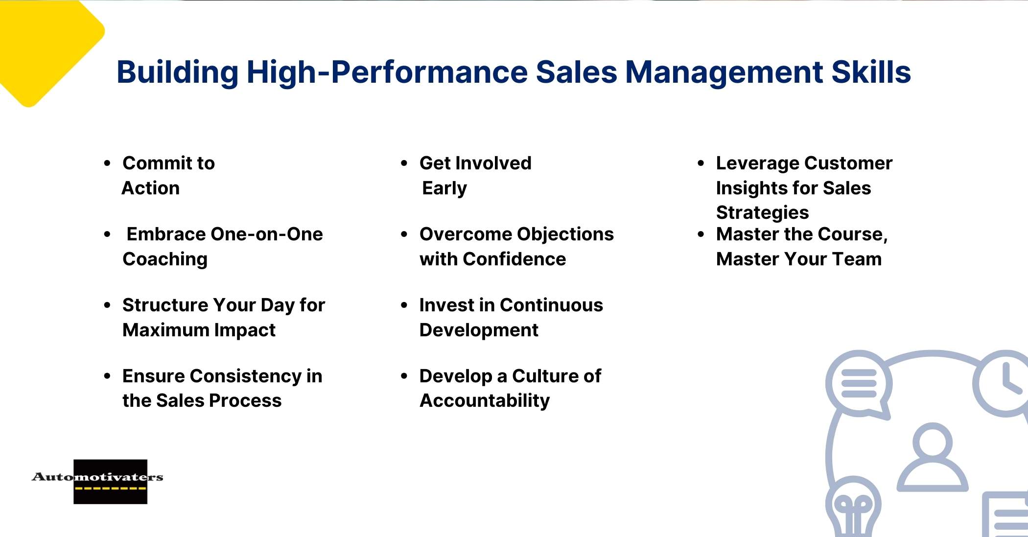 Building High-Performance Sales Management Skills