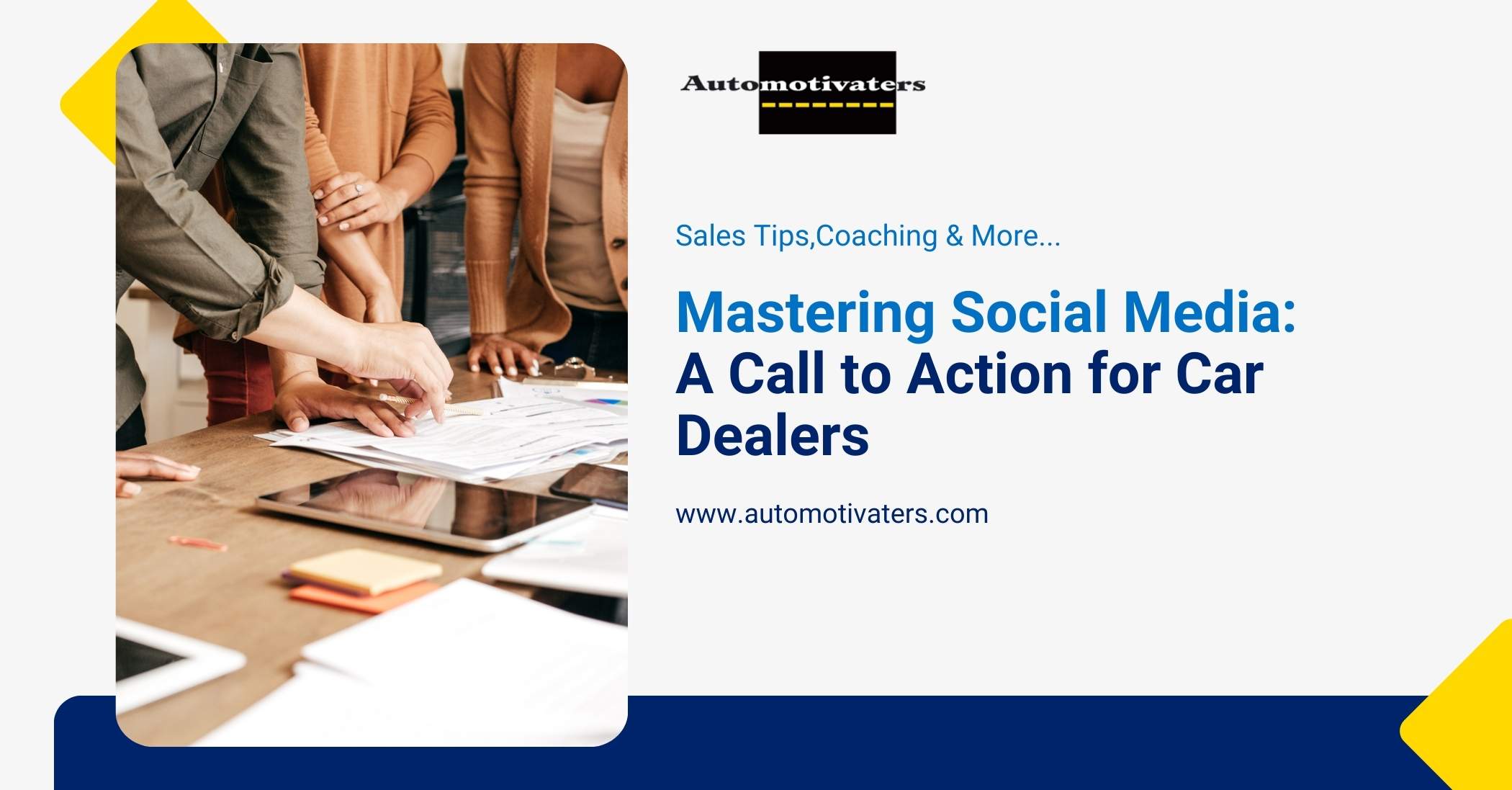 Social Media: A Call to Action for Car Dealers