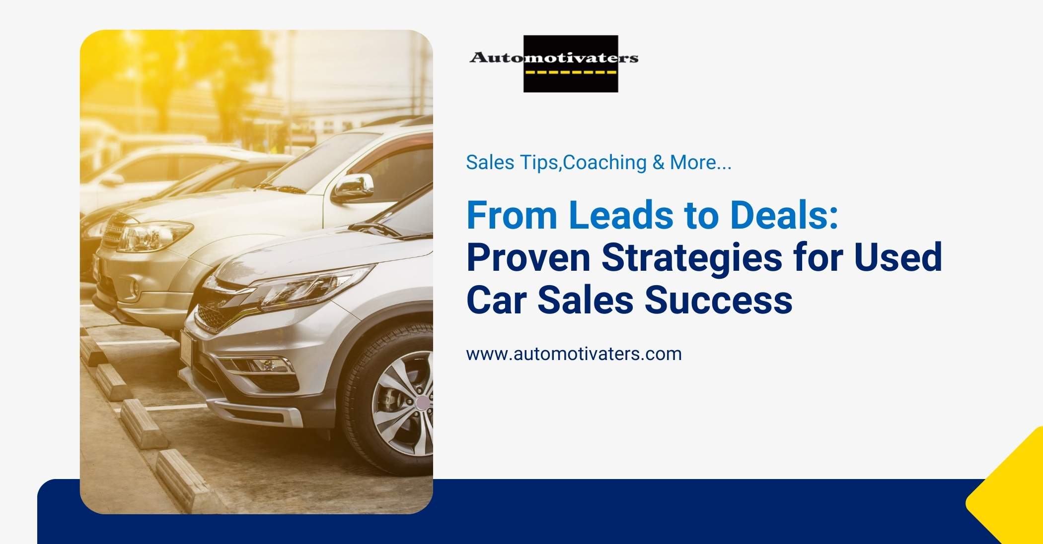 Used Car Sales Training Strategies to Increase Conversion Rates