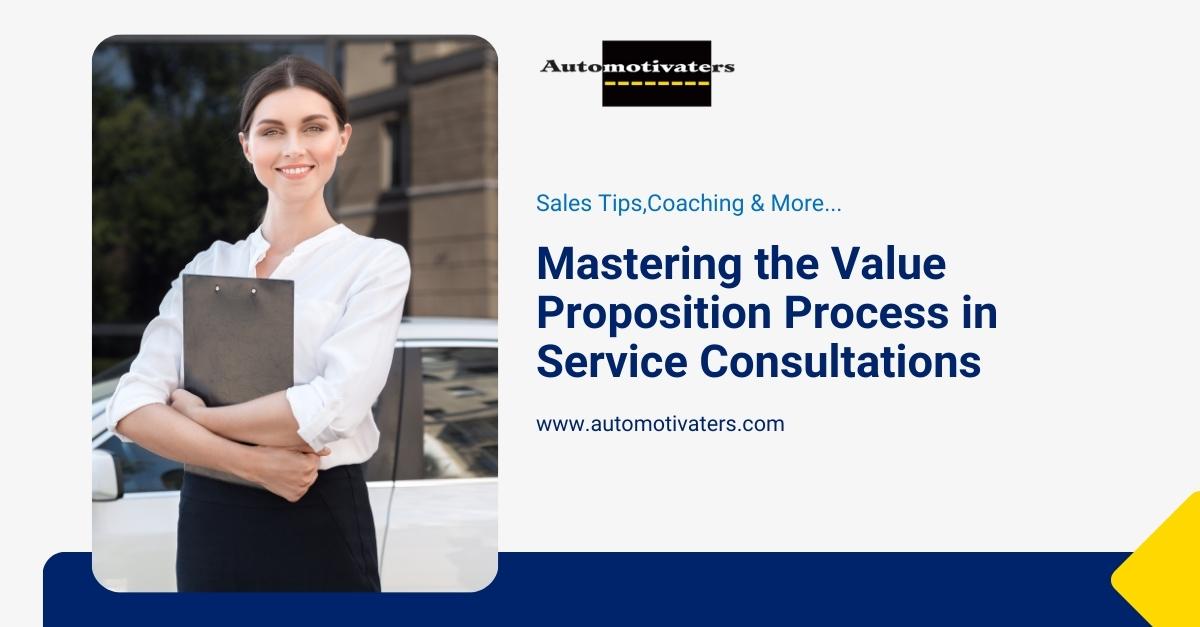 Mastering the Value Proposition Process in Service Consultations