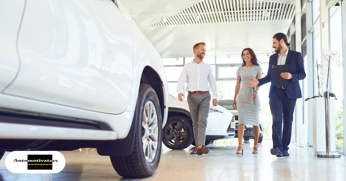 Service advisor welcoming a customer