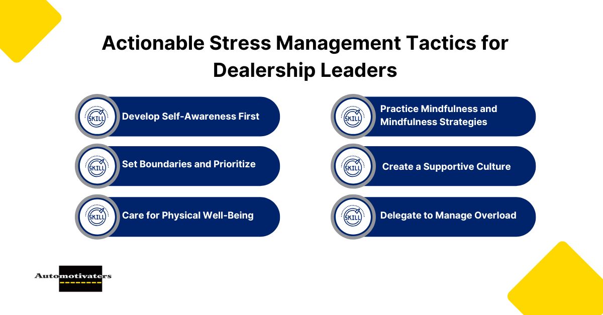 Actionable Stress Management Tactics for Dealership Leaders