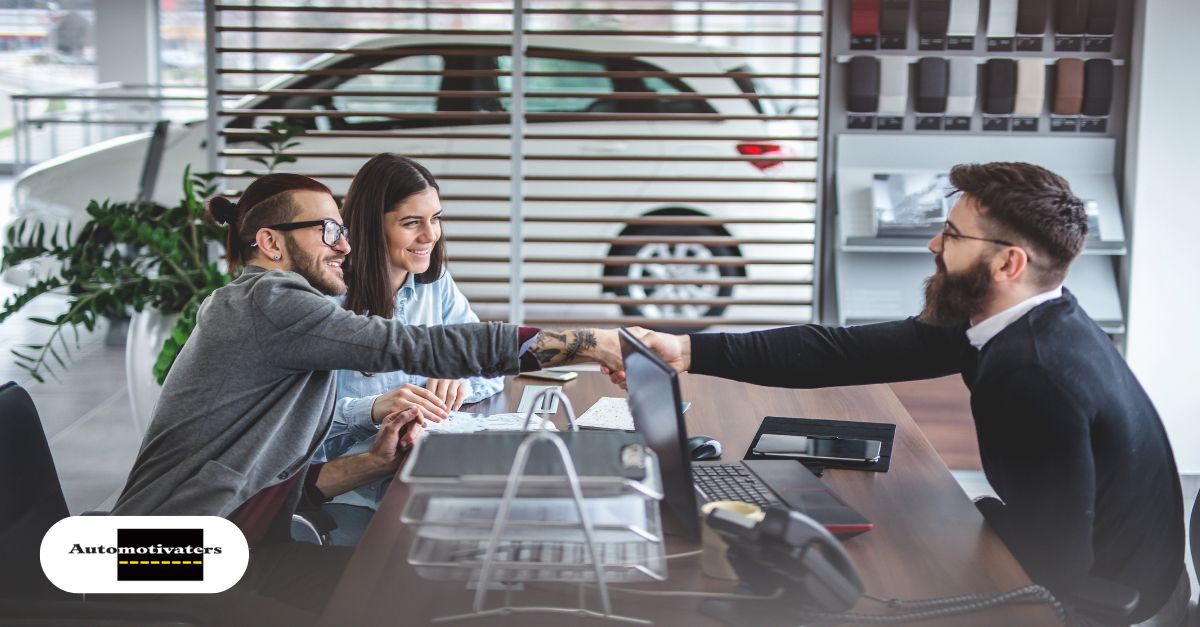 Dealership employee making independent decisions