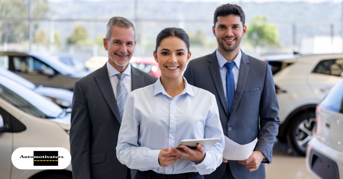 Dealership parts and service teams working together