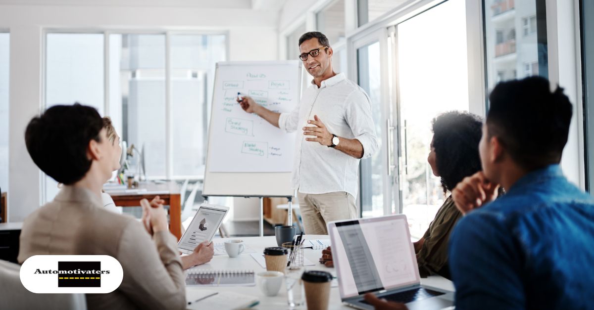 Mentor and new employee in a coaching session