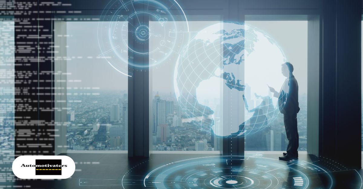 Business leader using a secure, custom AI interface with branded content and data controls
